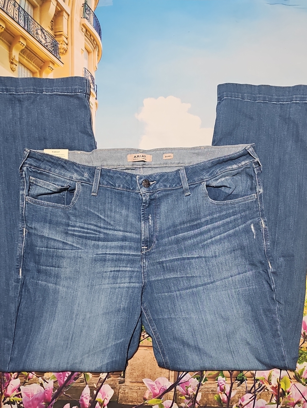 Ariat Slim Straight Leg Jeans Size 24WL Tall New